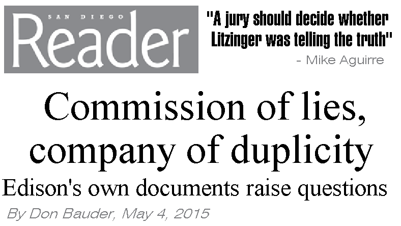 Commission of lies - Don Bauder Reader